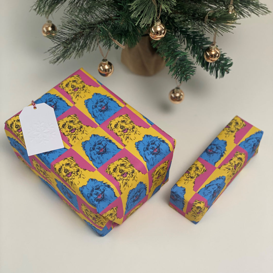 5 Pet Refuge x Evie Kemp wrapping paper sheets - Dog
