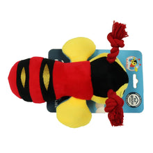 Load image into Gallery viewer, Buzzy Bee dog toy
